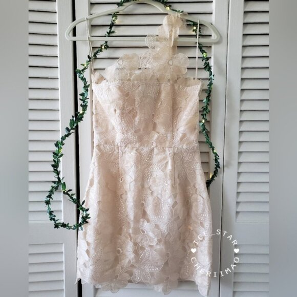 Free People x Saylor Malia Organza One Shoulder Mini - Picture 9 of 14